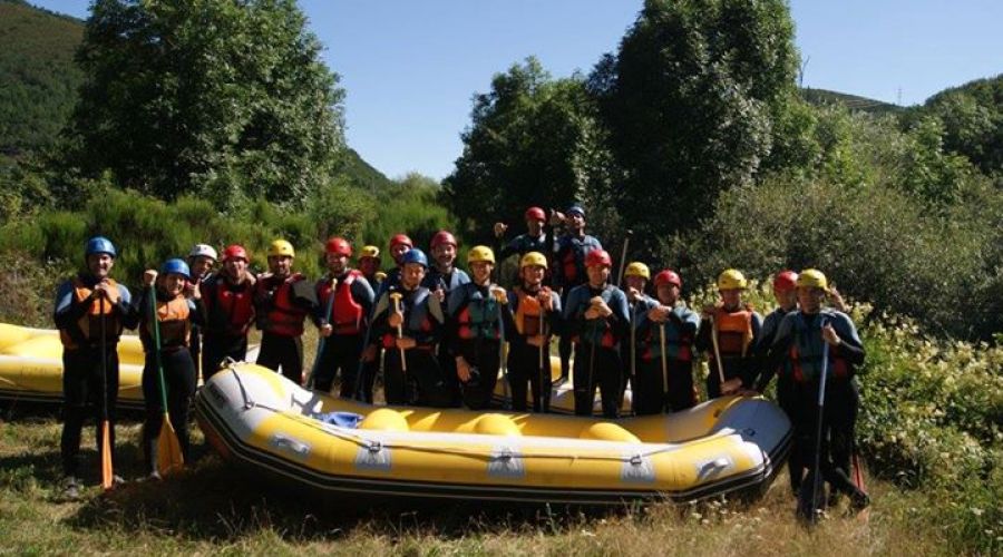 Rafting en el río Porma
