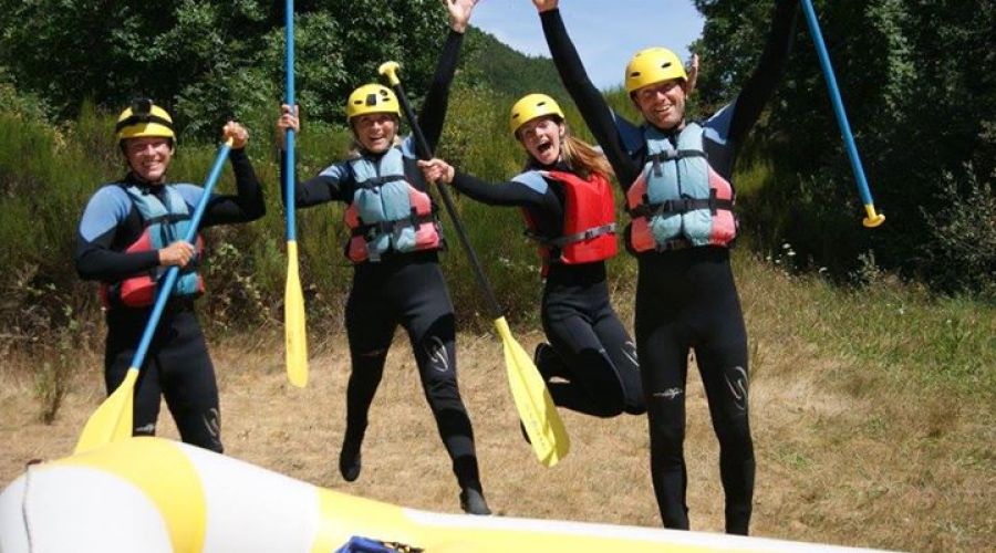 Rafting en el río Porma