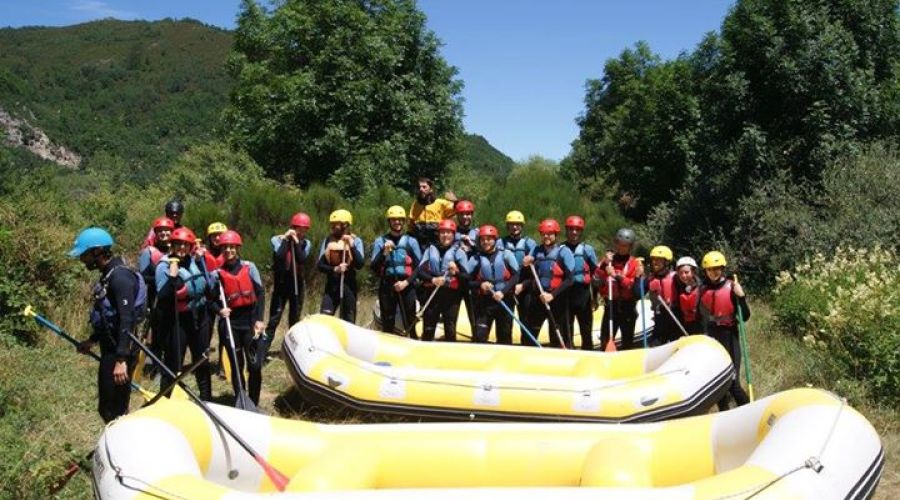Rafting en el río Porma