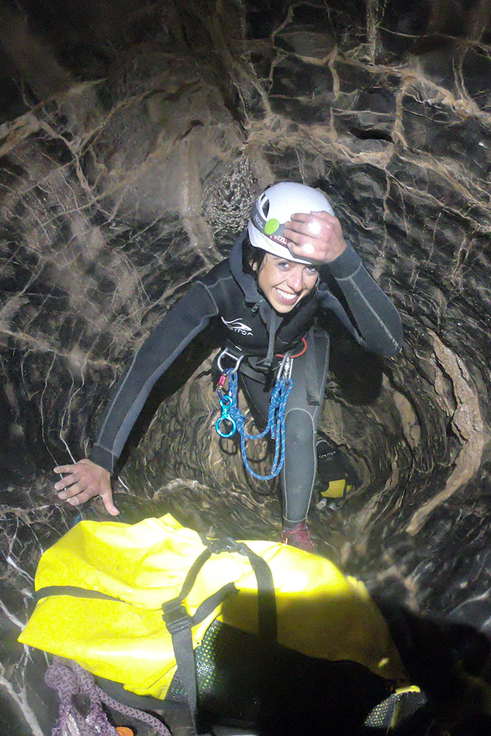 Espeleobarranquismo valporquero León