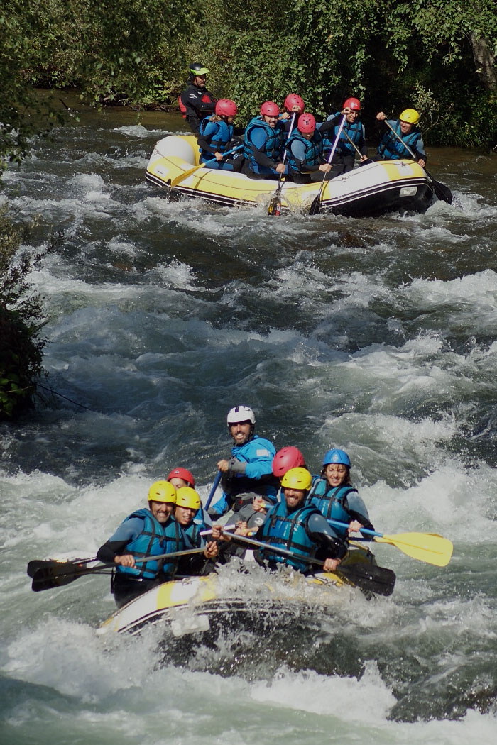 Turismo Activo y de Aventura en León | Rafting en León rio Porma y Esla