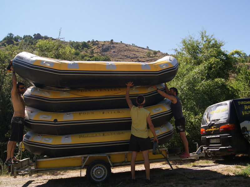 rafting esla