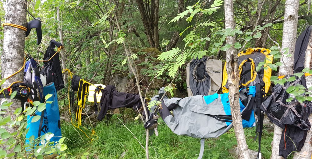 Expedición Packrafting Noruega 2019