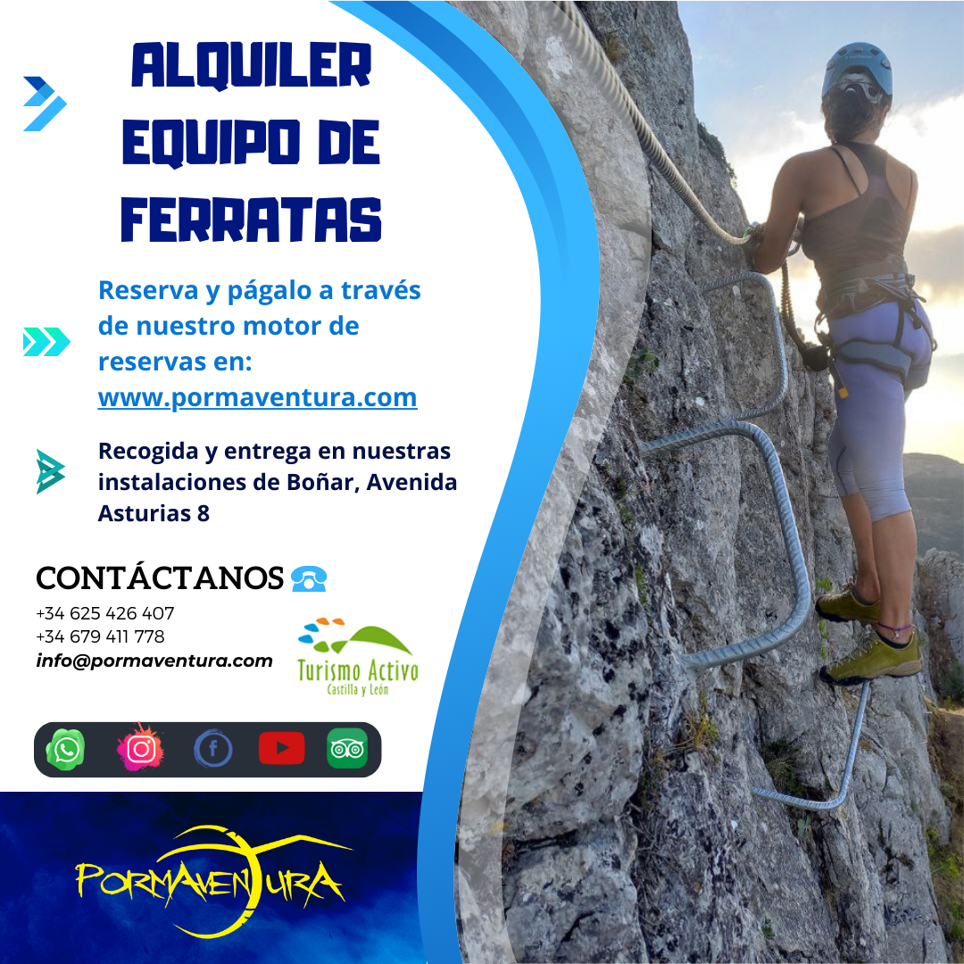 Alquiler Equipo Ferratas