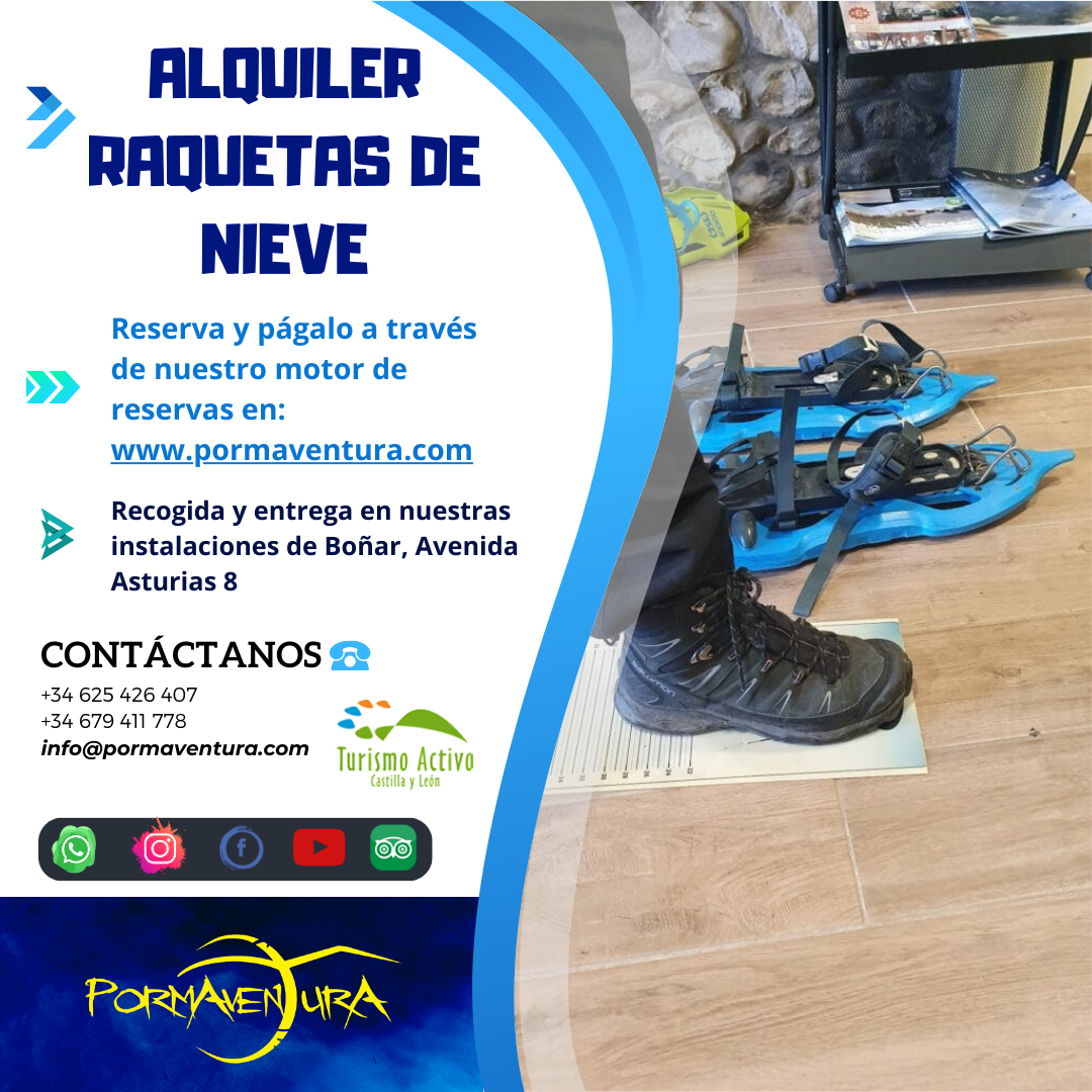 Alquiler Raquetas de Nieve