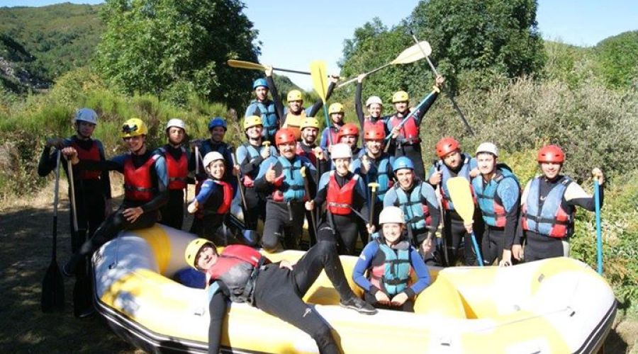 Rafting en el río Porma