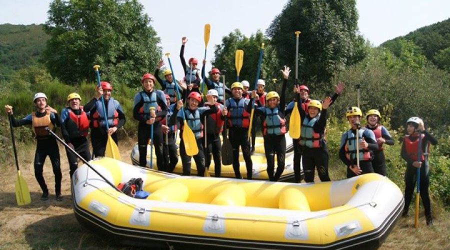 Rafting en el río Porma