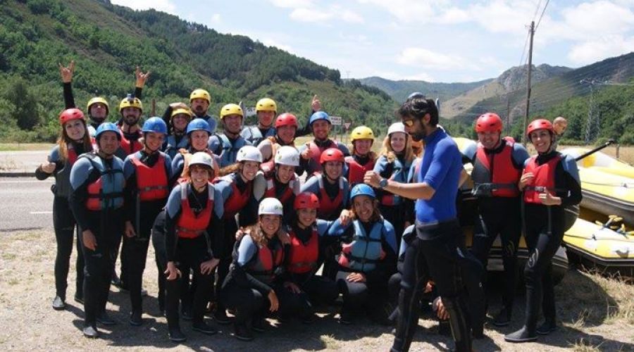 Rafting en el río Porma