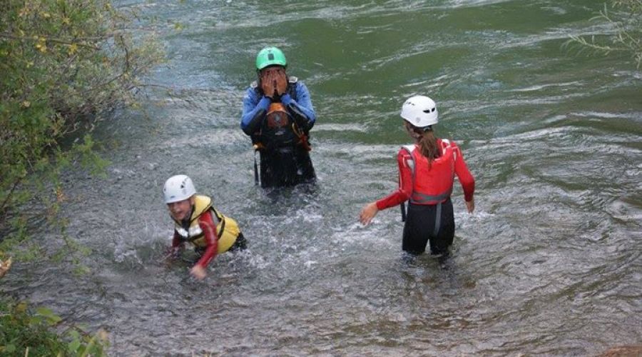 Rafting en el río Esla
