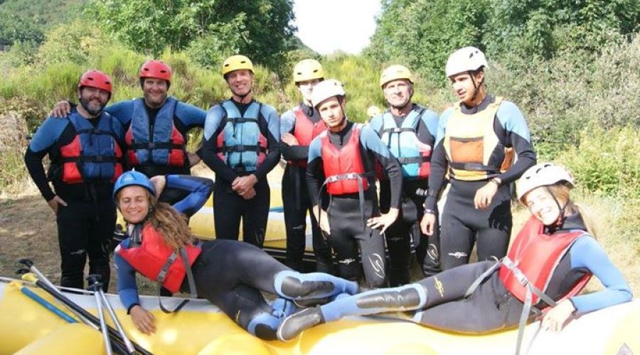 Rafting en el río Porma