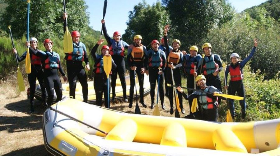 Rafting en el río Porma