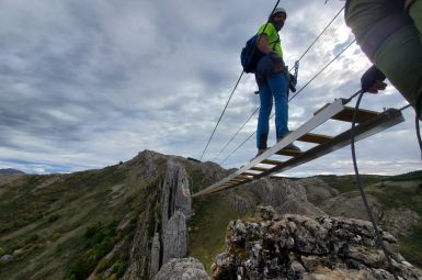 Alquiler de equipos de ferratas en León