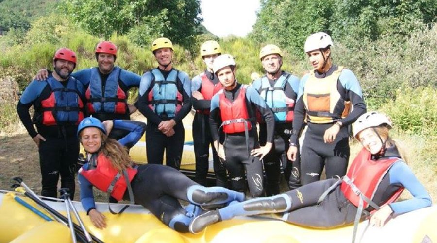 Rafting en el río Porma