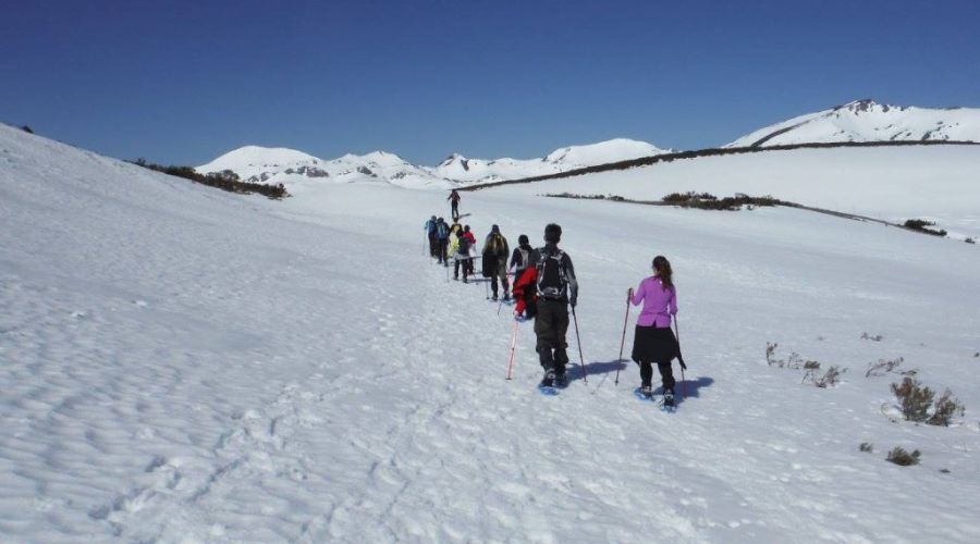 Rutas con raquetas de nieve en León