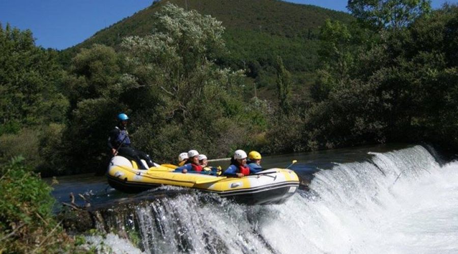 Rafting en el río Porma