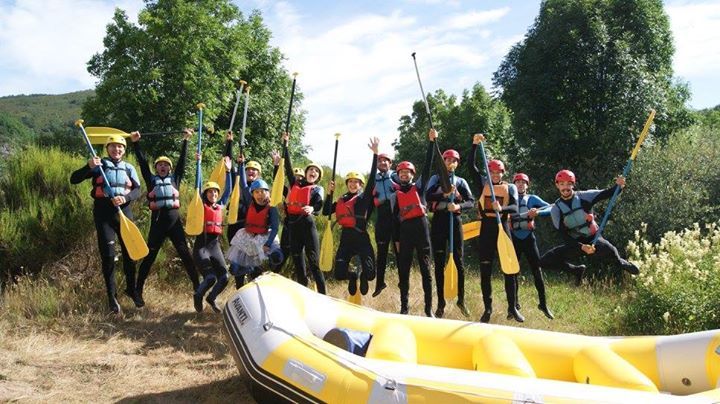 Rafting en el río Porma