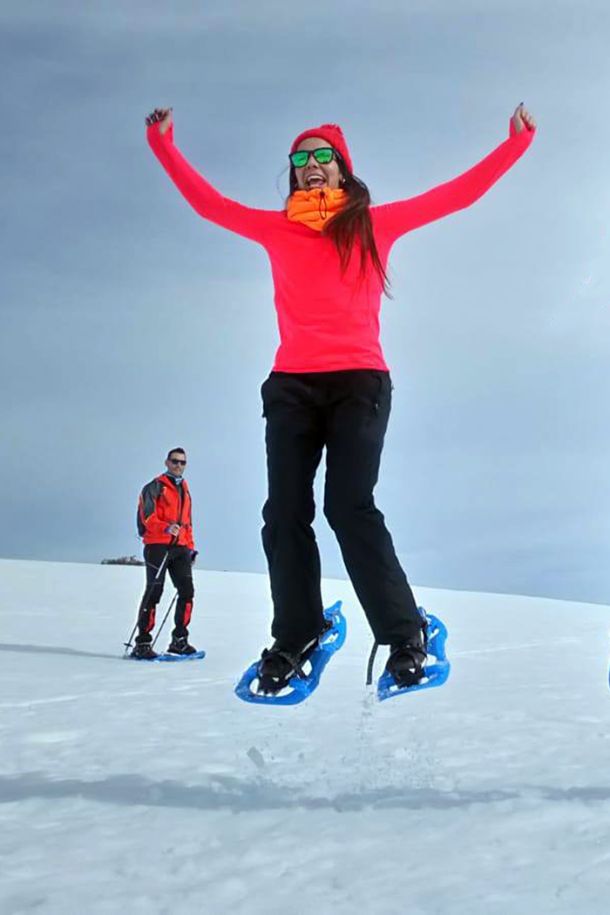 Raquetas de nieve en León